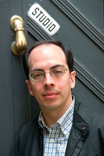 Jorge Volpi, escritor, fotografiado en Madrid en 2003.