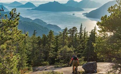 Bosques de Vancouver, en Canadá, donde se rodó 'Las escalofriantes aventuras de Sabrina' (Netflix).