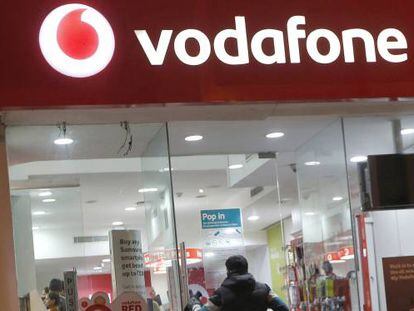 Imagen de un establecimiento de Vodafone.