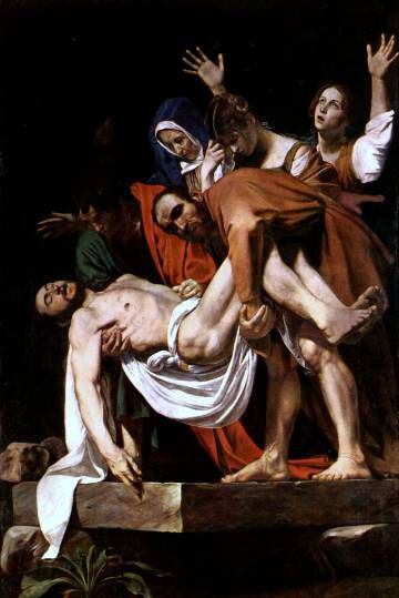 'El Descencimiento', de Caravaggio.
