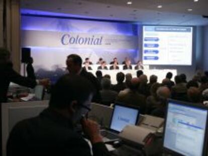 Junta de accionistas de Inmobiliaria Colonial.