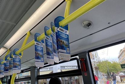 La campaña de publicidad de las casas de apuestas deportivas, en la línea 126 de autobuses urbanos. 