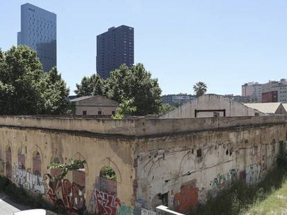 Las edificaciones de Can Ricart de Poblenou, esta semana.