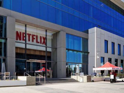 Sede de Netflix en Los Ángeles, California (Estados Unidos).