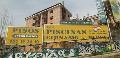 Imagen de viviendas en venta en Madrid.