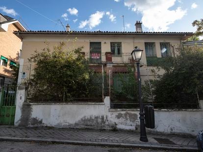 Casa de Vicente Aleixandre en la madrileña calle de Velintonia.