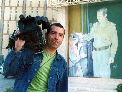José Couso, reportero de Telecinco, en una imagen de 2003.