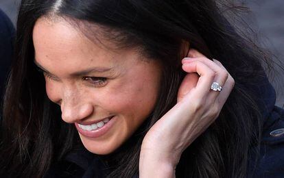 Meghan Markle, en su primer acto oficial.