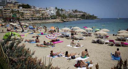 Playa de Figuerets, en Ibiza.