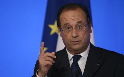 El presidente de Francia, Fran&ccedil;ois Hollande.