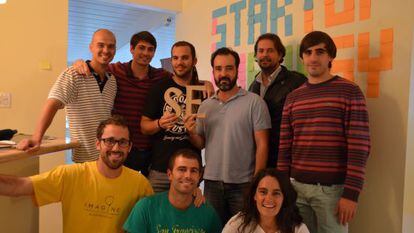 Varios huéspedes de Startup Embassy