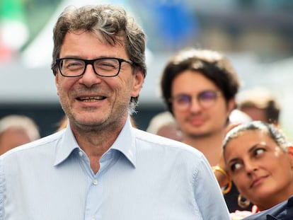 Giancarlo Giorgetti, nuevo ministro de Economía de Italia. 