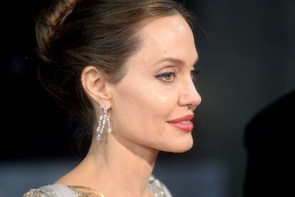 Angelina Jolie en el estreno europeo de 'Maléfica: dueña del mal', en Londres en octubre de 2019.