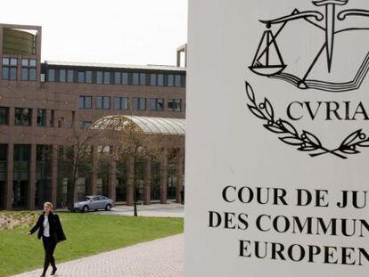 Imagen del Tribunal de Justicia Europeo.