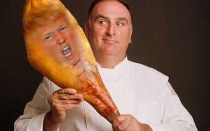 Imagen para la colecta online a favor del chef José Andrés