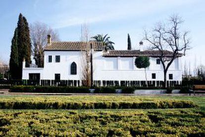 La antigua residencia de verano de la familia García Lorca, en Granada, reconvertida en Casa Museo.