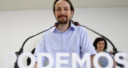 El secretario general de Podemos, Pablo Iglesias.
