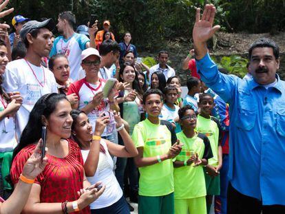 Nicol&aacute;s Maduro, presidente de Venezuela