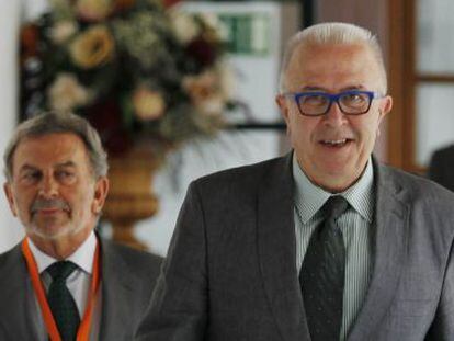 Jos&eacute; S&aacute;nchez Maldonado, esta ma&ntilde;ana en el Parlamento.