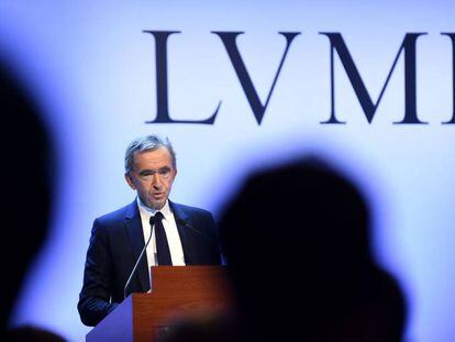 Bernard Arnault, presidente y CEO de LVMH.