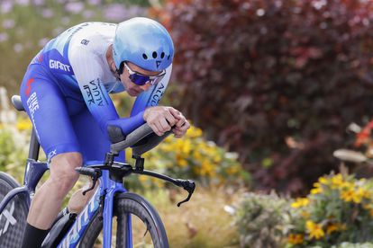 El ciclista británico Simon Yates durante la décima etapa de la Vuelta España 2022 este martes.