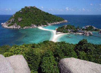 La isla de Ko Tao, en Tailandia.