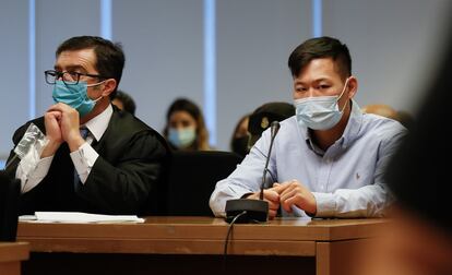Kevin Cui, durante la sesión del juicio del pasado 20 de septiembre.