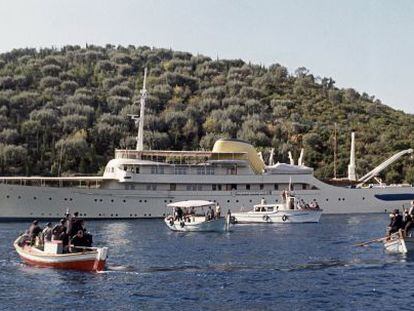 El Christina O, el que fuera barco de los Onassis.