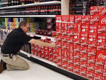 Coca Cola en un supermercado
