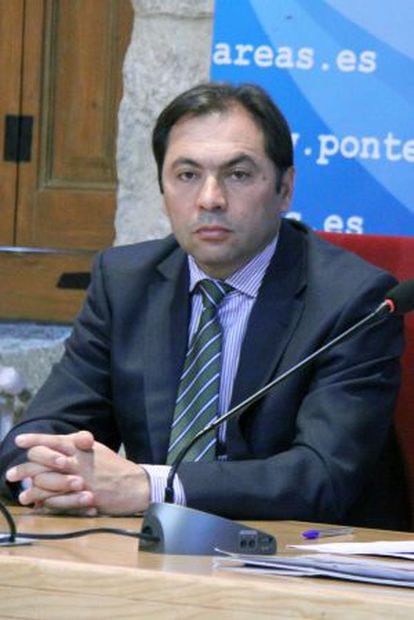 Salvador Gonz&aacute;lez Solla, alcalde de Ponteareas (PP).