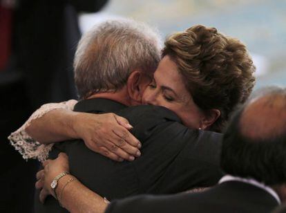 Rousseff y Lula, en enero, despu&eacute;s de que ella tomase posesi&oacute;n.
