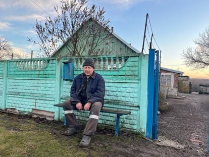 Anton Filipovich, a resident of Novoselivka Persha, a village on the Avdiivka front.