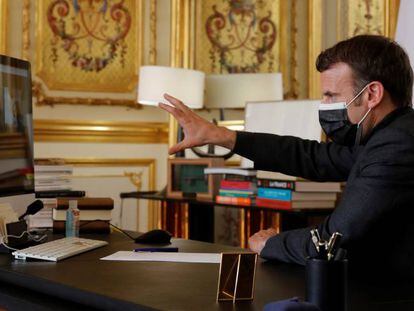 El presidente del gobierno francés, Emmanuel Macron.