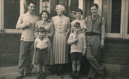 La familia Durrell en un retrato de 1951.