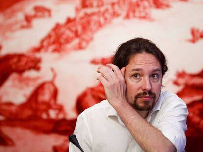 El secretario general de Podemos, Pablo Iglesias, en una imagen de archivo.