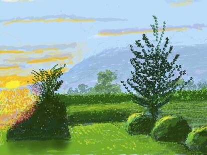 La ‘primavera ipad’ de David Hockney