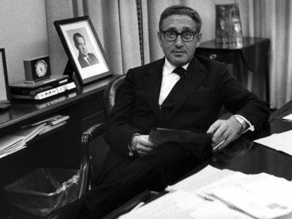 Kissinger, en la Casa Blanca en 1971. 