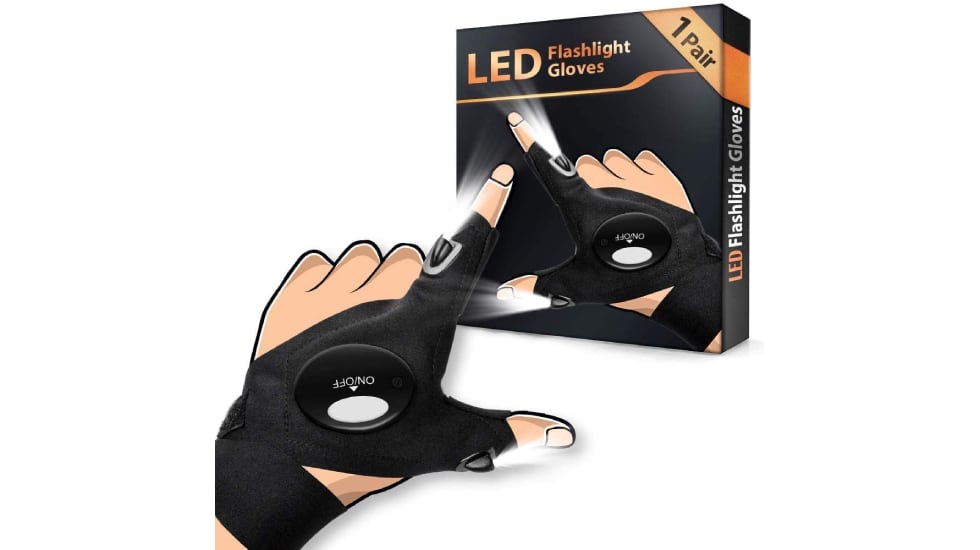 Los mejores guantes multiusos con luz LED Escaparate compras y