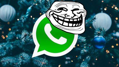 WhatsApp: cómo enviar stickers con los mejores memes por Navidad
