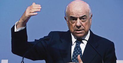 El presidente del BBVA, Francisco González.