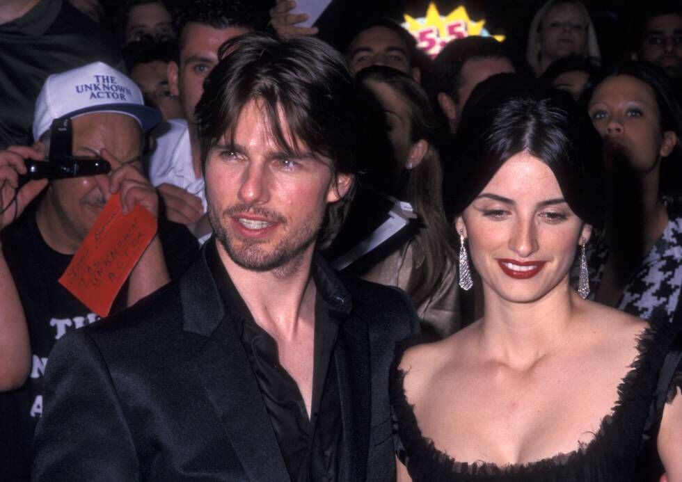 Tom Cruise y Penélope Cruz en el estreno de 'Minority Report' en Nueva York en 2002.