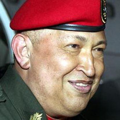 Hugo Chávez, llega a Caracas procedente de Cuba el 14 de agosto de 2011.