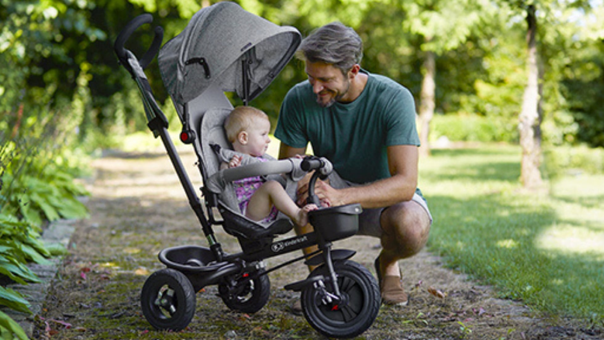 Triciclo evolutivo: disfruta mucho más de las salidas con tu bebé
