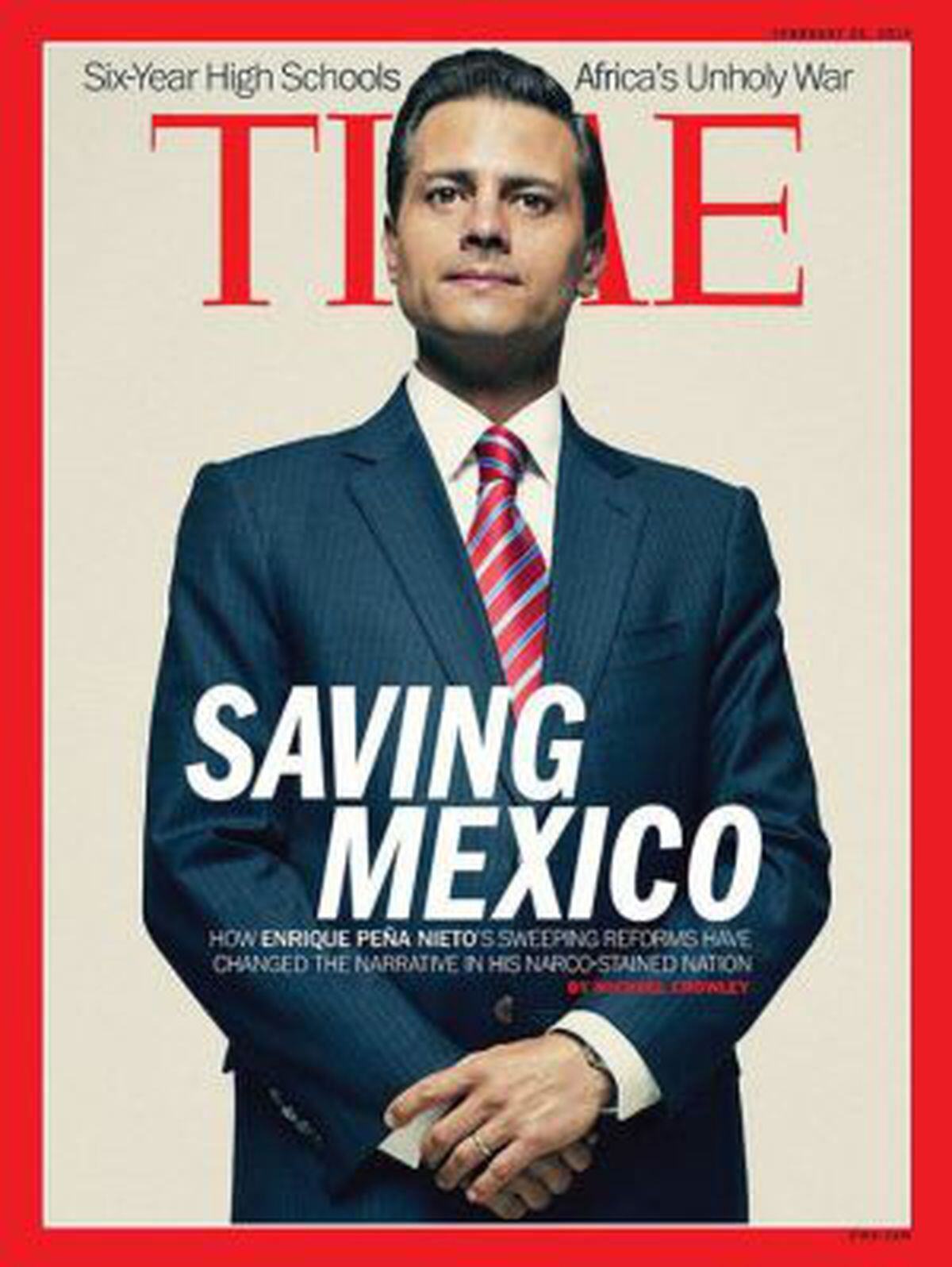 La revista 'Time' causa polémica con una portada de Peña Nieto |  Internacional | EL PAÍS