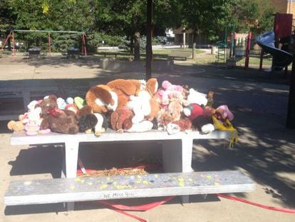 El parque de Cleveland, el viernes, en que murió un niño con una pistola falsa