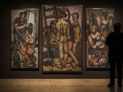 'Los argonautas', la obra que Max Beckmann terminó el mismo día de su muerte de un ataque al corazón, el 27 de diciembre de 1950, en el Thyssen.