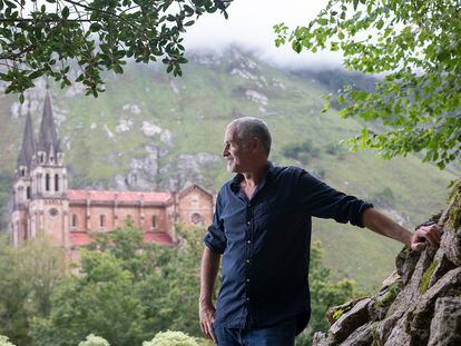 José Ángel Mañas en Covadonga.
