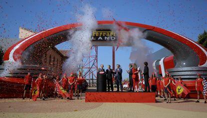 Inauguració de Ferrari Land.