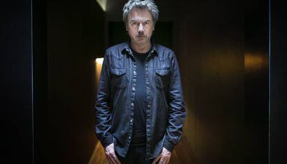 Jean-Michel Jarre, retratado ayer en Barcelona.