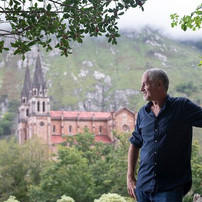 José Ángel Mañas en Covadonga.